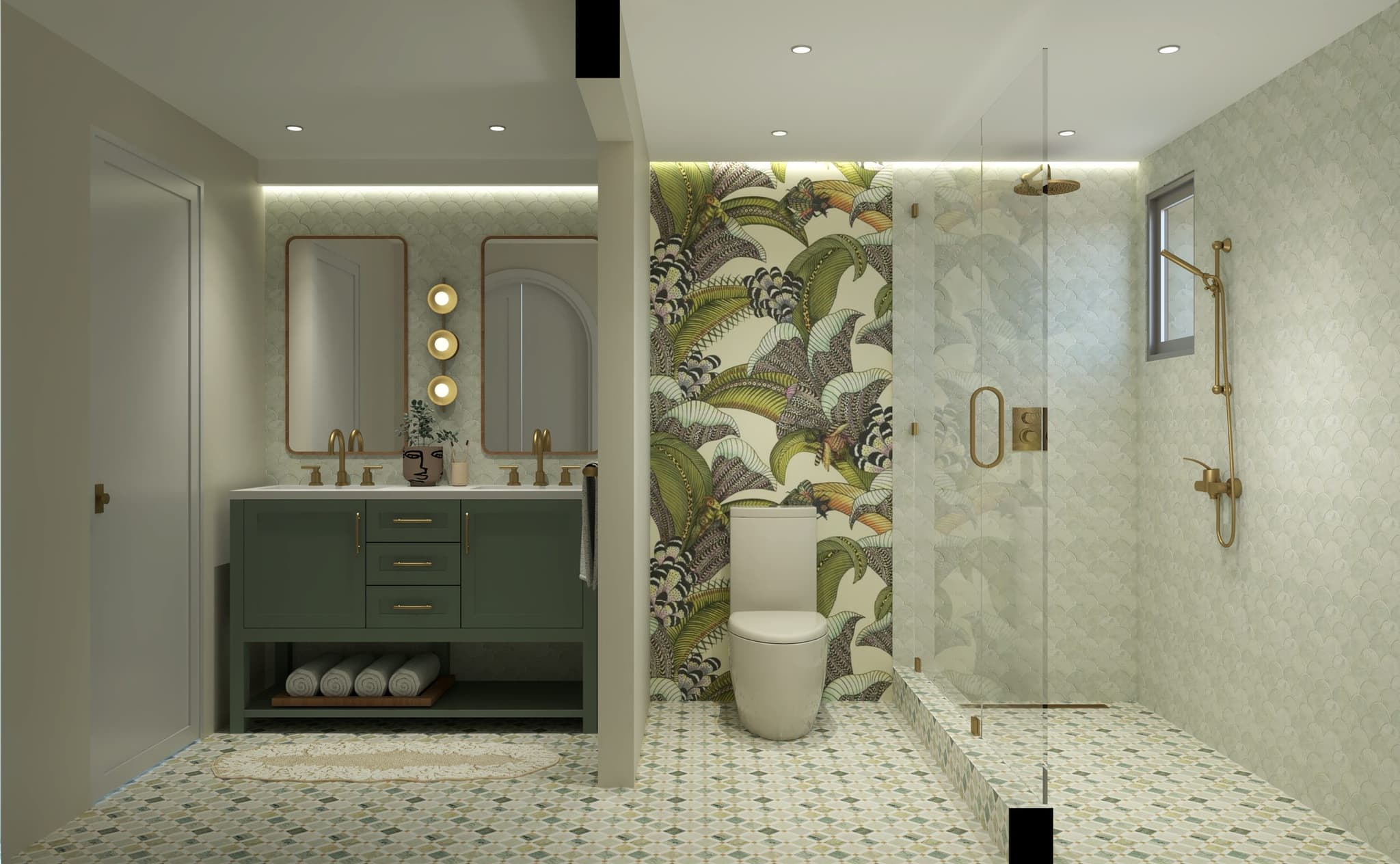Primary bathroom